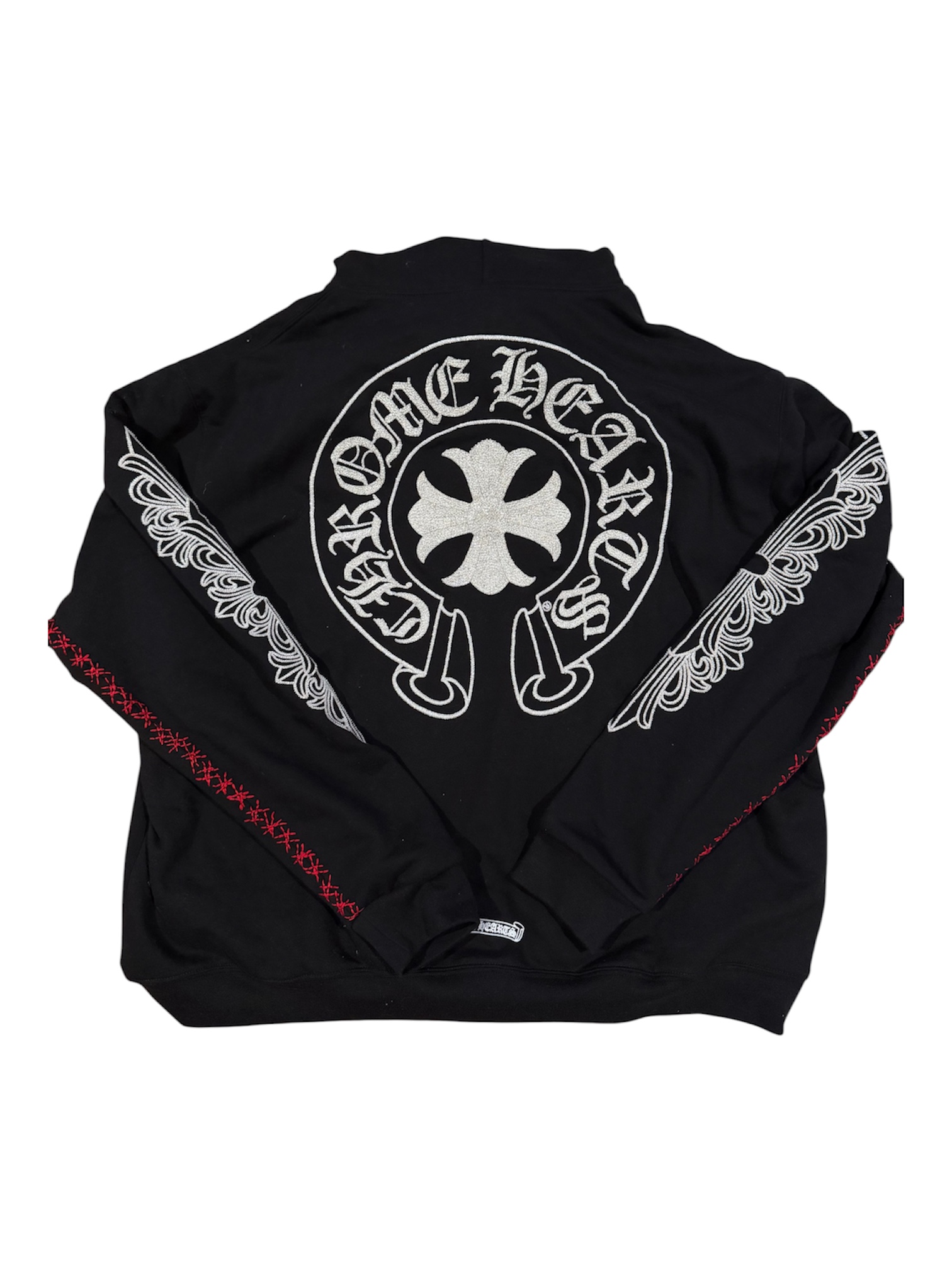 Chrome Hearts Rhine Stone Beaded Zip — view 2